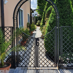 Portofino Arch with Planter | Bench | Gate | Fencing Selections