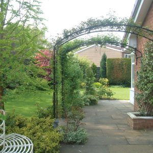 Vertical Backyard Arch